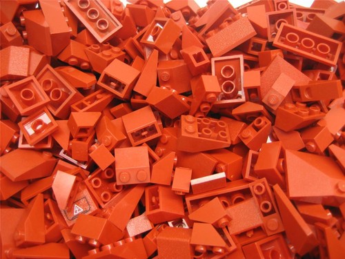 100 pezzi lego red - lego,