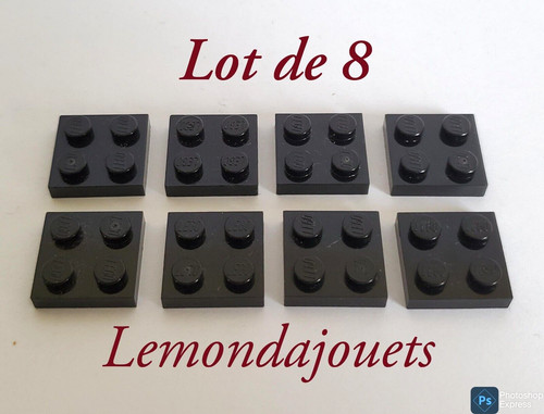 Set piatti 2x2 nero - di,