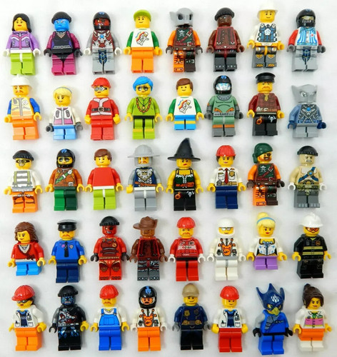 Lotto pack lego minifigure - lotto,