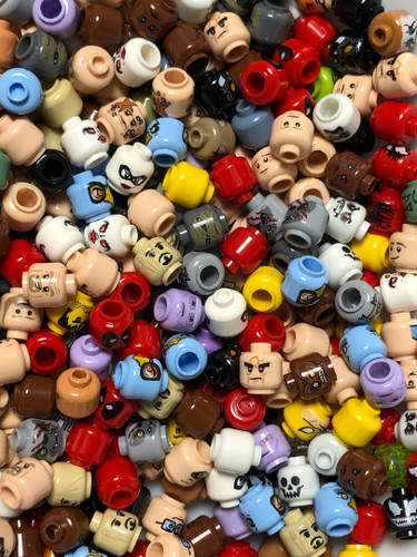 Lego lotto sfuso - 50, teste