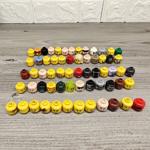 Lego minifigure heads - minifigure,