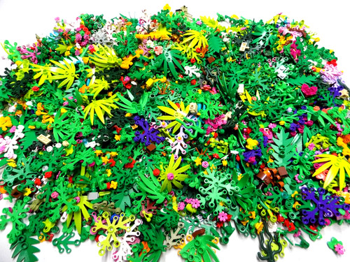 Lego lotto 100 pezzi - , piante