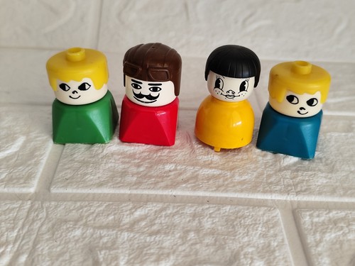 Lotto minifigure lego - 4, duplo
