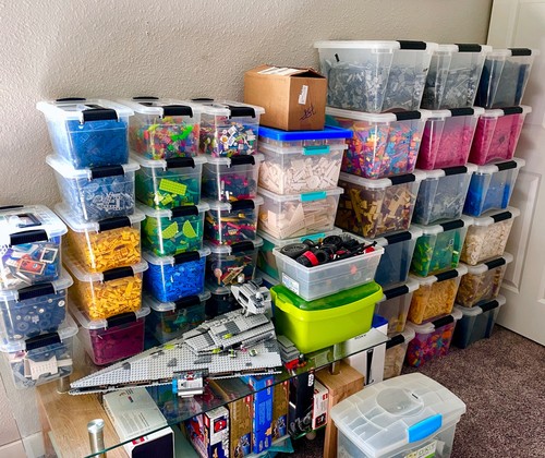 Lego bulk bricks parts by - bulk,