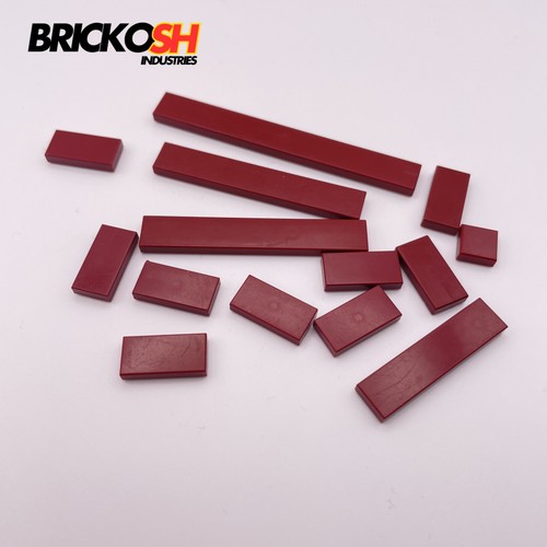 Lotto lego piastrelle rosso - lotto,