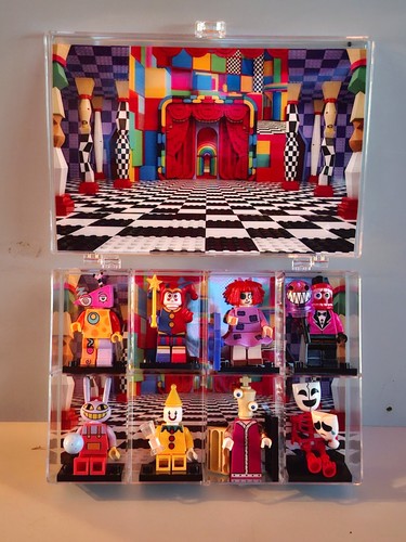 Lotto statuette tipo lego - 8,