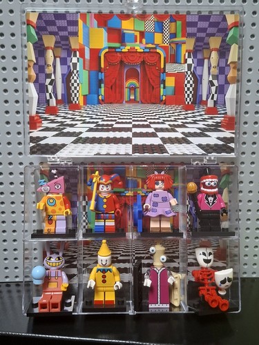 Lotto statuette tipo lego - lotto,