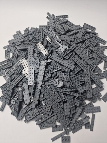 Lego grigio scuro piatti x300 - lego,