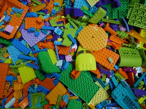 Lotto pezzi lego 1kg colori - pezzi,