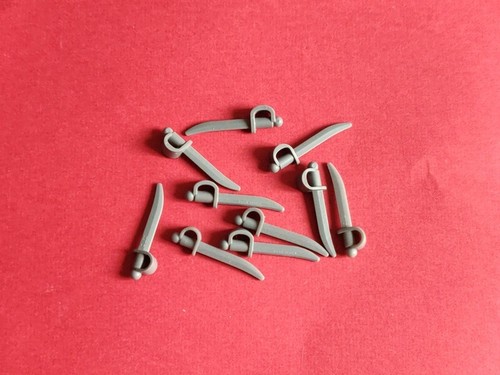 Lotto spade grigie lego - 10,