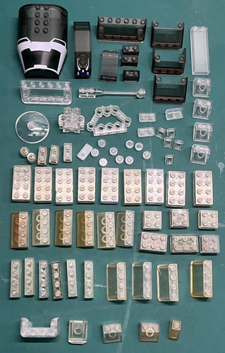 Lego transparent bricks - lego,