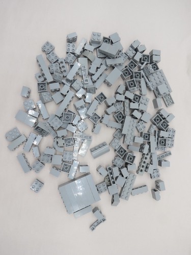 Lego grigio chiaro lotto bulk - grigio,