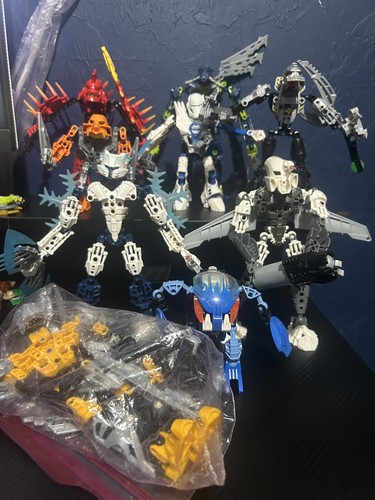 Lotto lego bionicle - lego, (x9)