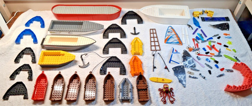 Lego barca scafo arco paddle - barca,