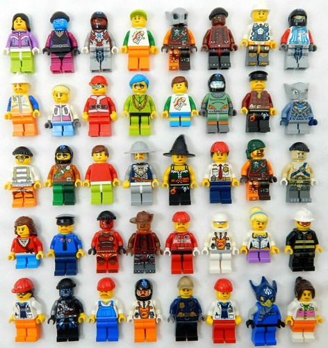 Nuovi lego minifig lotto - minifig,
